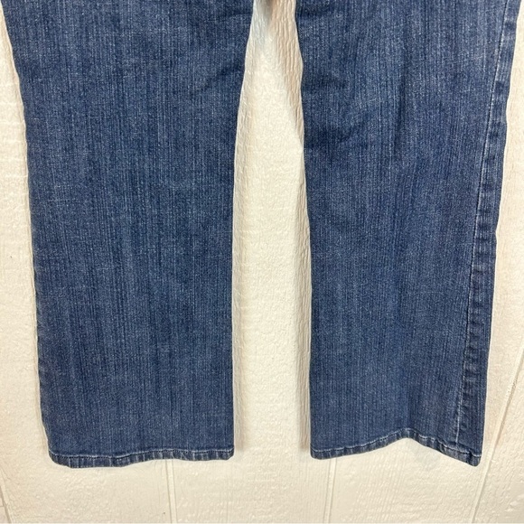 Chico’s Platinum Flap Pocket With Sequins Boot Cut Jeans - Picture 6 of 8